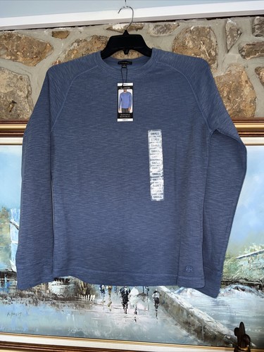 New Men's Banana Republic Sweatshirt Size Small Unisex Indigo NWT Rt. $60.00 - Picture 8 of 8