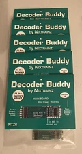 NixTrainz Decoder Buddy  New   NTZ6 V5B   12 Outputs   21 Pin Decoders   5 Pack