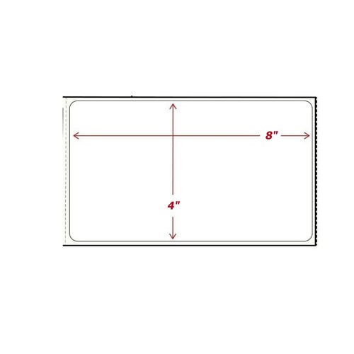 1500 etiquetas de envío térmico estilo ventilador UPS 1500 4"" x 8"" - Imagen 2 de 2