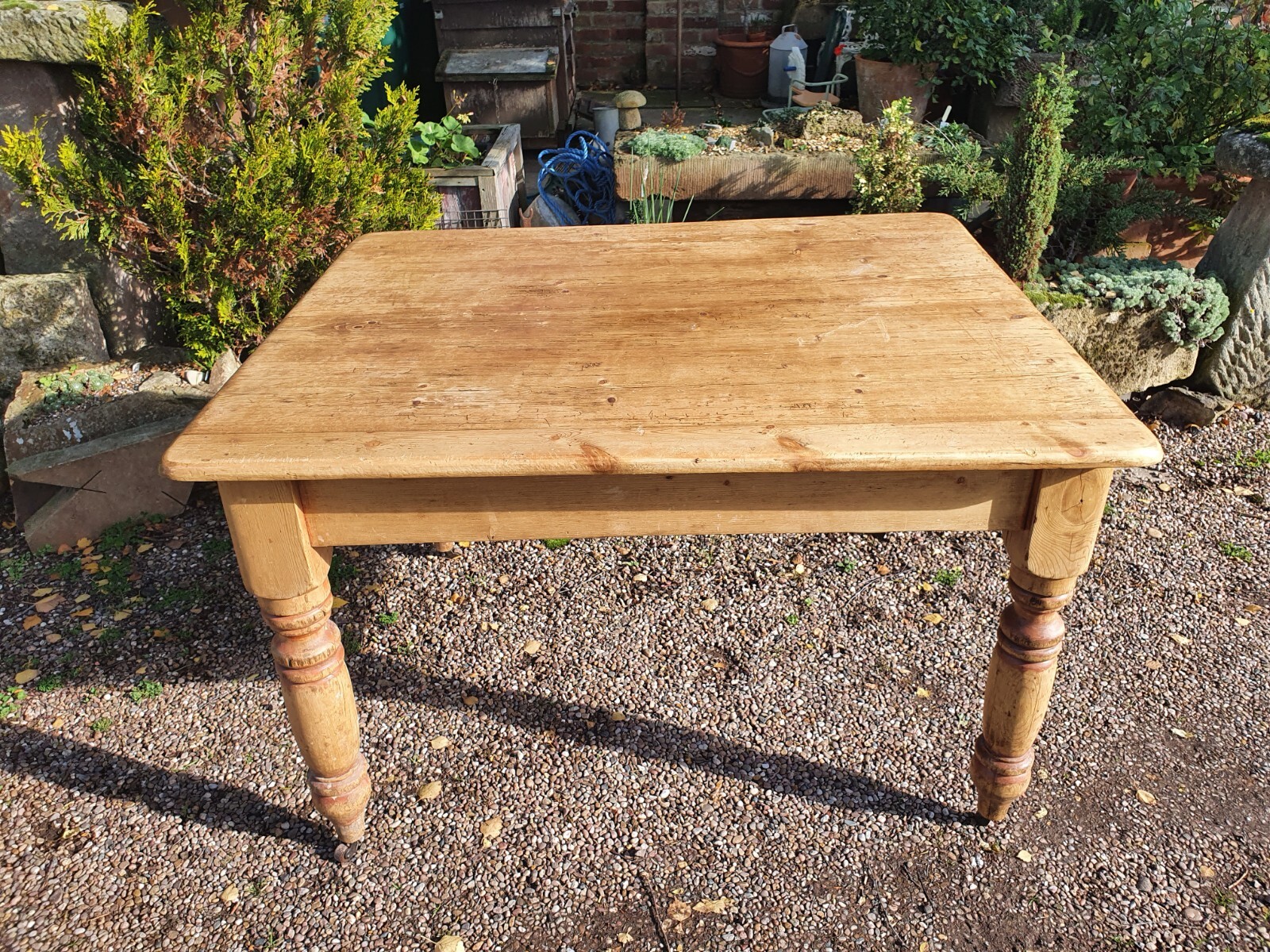 Antique Pine Farmhouse Table eBay