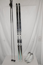 FISCHER " NORDIC CRUISING "  LANGLAUFSKI 159 CM + LANGLAUFSCHUHE GR: 38 IM SET