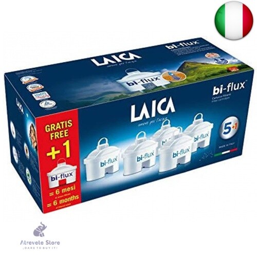 Filtro per acqua bi-flux di LAICA – Preserva i sali minerali utili a