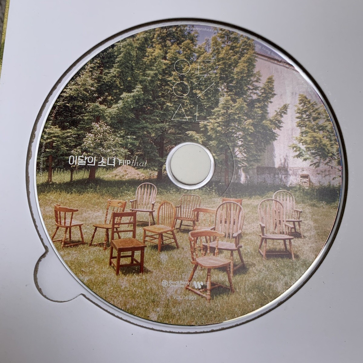 Loona Flip That Album Ver C Hyunjin Choerry Olivia Hye Photocard