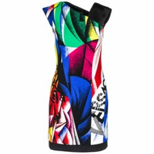 VERSACE The Clash Print Mini Dress - UK 10/IT 42