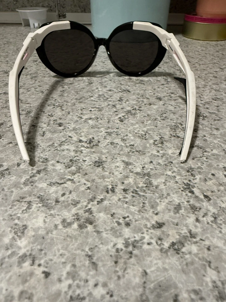 BALENCIAGA BB0024SA 002 Havana Tortoise/White 56 mm Sunglasses - MSRP $450 - Image 3 of 4