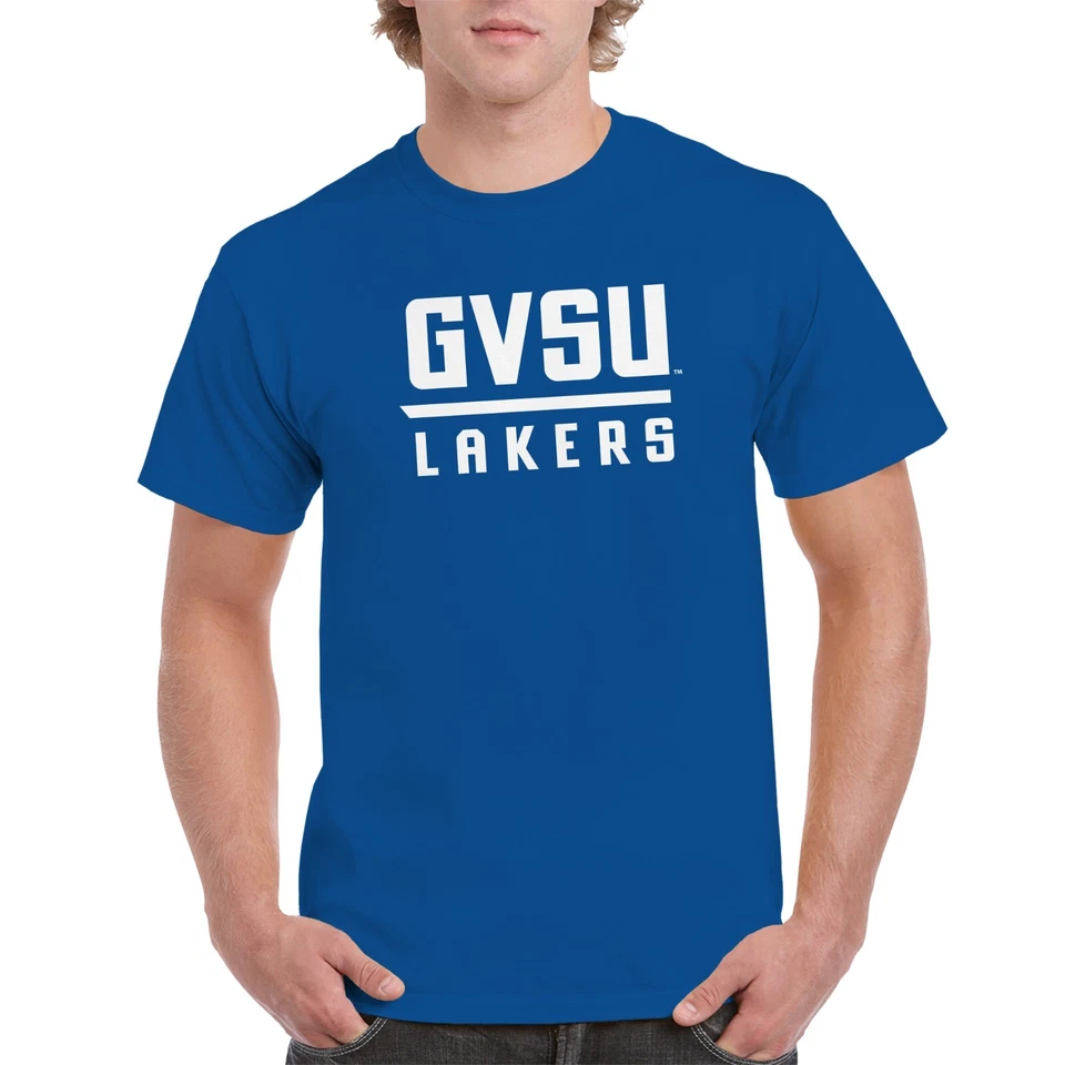 GVSU Front Back Print T-Shirt - Royal - Image 3 of 4