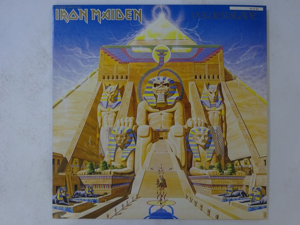 LP アイアン・メイデン パワースレイヴ EMS91091 EMI /00260 Iron Maiden Powerslave EMI EMS-91091 Japan VINYL LP | eBay