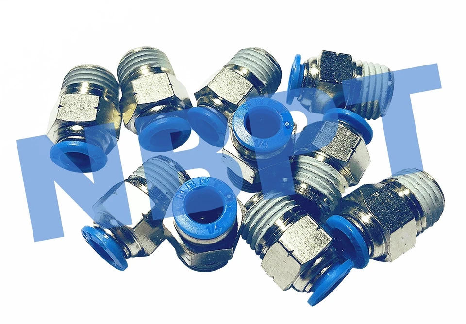 1/2 One Touch Push to connect Fitting  PC 1/2 x1/4 NPT, NBPT  5 PCS - Image 3 of 4