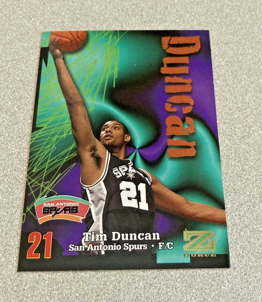 1997-98 Skybox Zforce RC #111 Tim Duncan Spurs | eBay