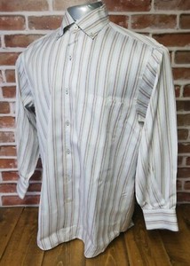 ROBERT-TALBOTT-Carmel-Mens-Long-Sleeve-Casual-Dress-Shirt-Size-M-Medium