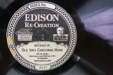 Edward Allen - EDISON 80360 - Old Jim's Christmas Hymn & Star Of Bethlehem