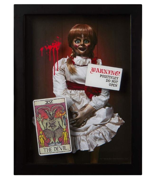 The Conjuring Poster Warning
