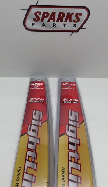 2004-2010 Sienna Genuine Toyota OEM Sightline Front Wiper Blade Set | eBay