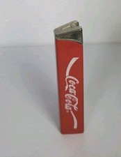 Rare Coca-Cola Lighter The Letter "A"  Sparks Refillable Unknown Brand 3.25"