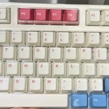 Leopold FC750RBT MX2A Coral Blue Mechanical Keyboard - Silent Red Switch