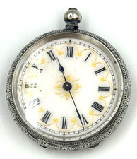 Серебро Antique 935 Silver Hallmarked Pocket