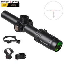 WESTHUNTER HD 1-6X24 IR Hunting Scopes Glass Etched Aluminum Alloy Optic Sights