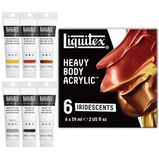 Liquitex Professional 11.68 Fl Oz (Pack of 1), 6 Iridescent Colours A 59 ml
