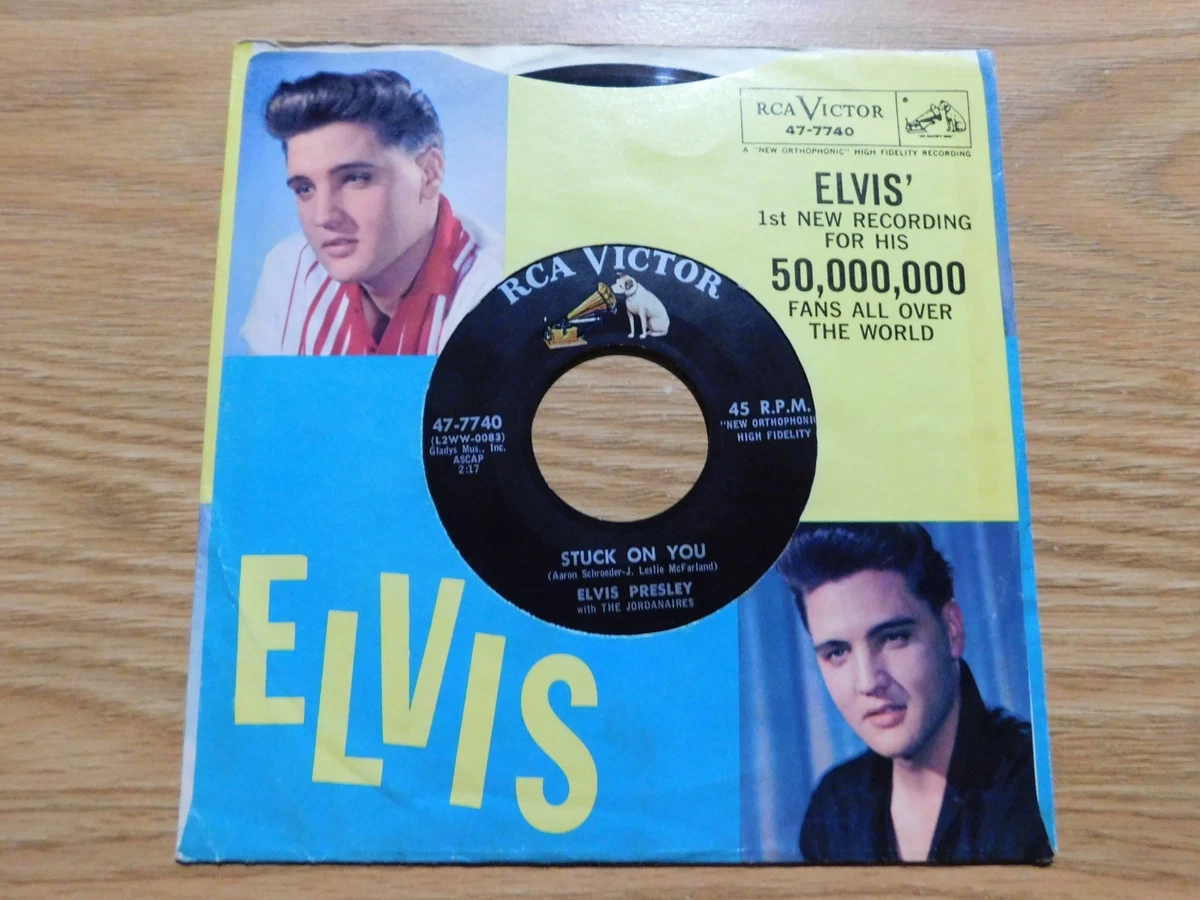 Elvis Presley Single Music Records for sale - eBay