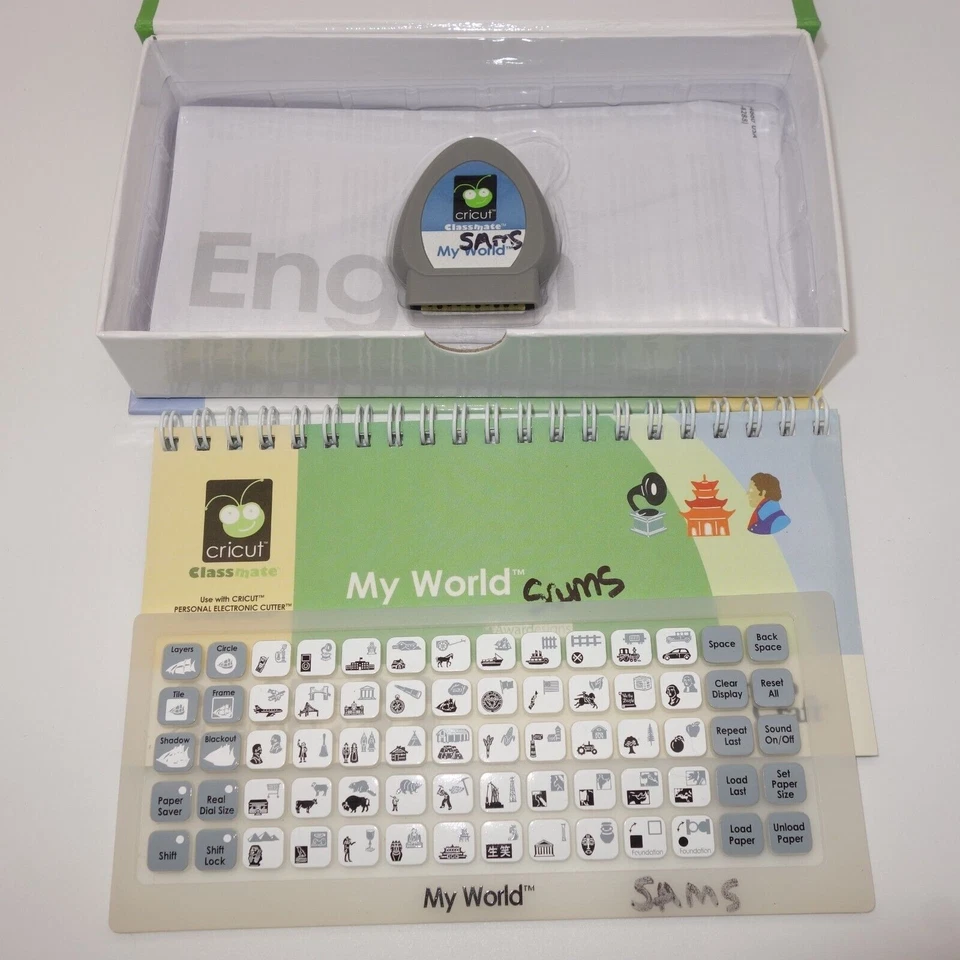 Cartucho de viaje Cricut My World American & Ancient History World World Foto 3 de 3