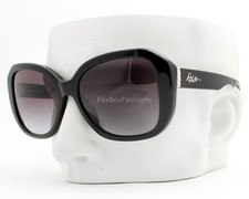 Ralph Lauren Sunglasses RA 5321U 5001/8G Shiny Black Silver Logo with Case