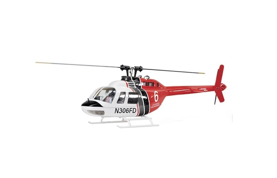 Fly Wing Bell 206 V3 6 canales 3D GPS retorno automático 4 hojas RC RTF helicóptero enchufe de EE. UU. Foto 2 de 4