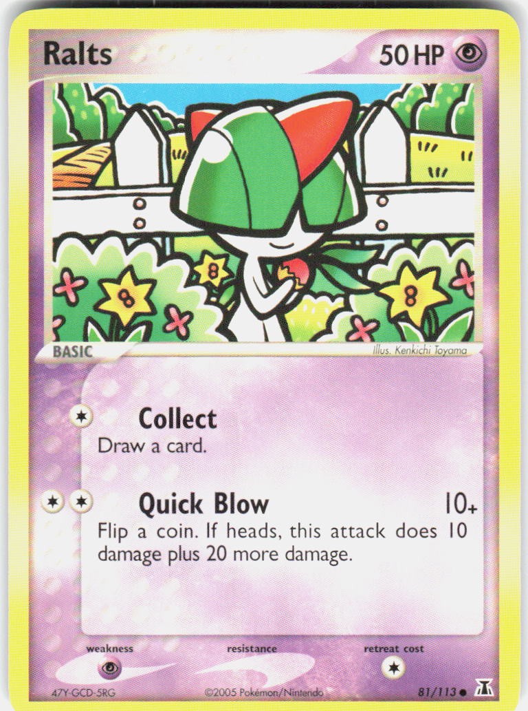 Ralts 81/113 Delta Species Pokemon