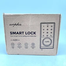 Arpha Keyless Code Automatic Locking Smart Lock Model AL301 - Black