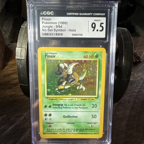 Pinsir (Unlimited) graded CGC 9.5 for sale on eBay