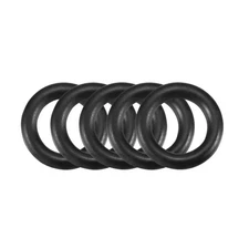 30Pcs Black 10mm Dia 2mm Thickness Nitrile Rubber O Ring NBR Sealing Grommets