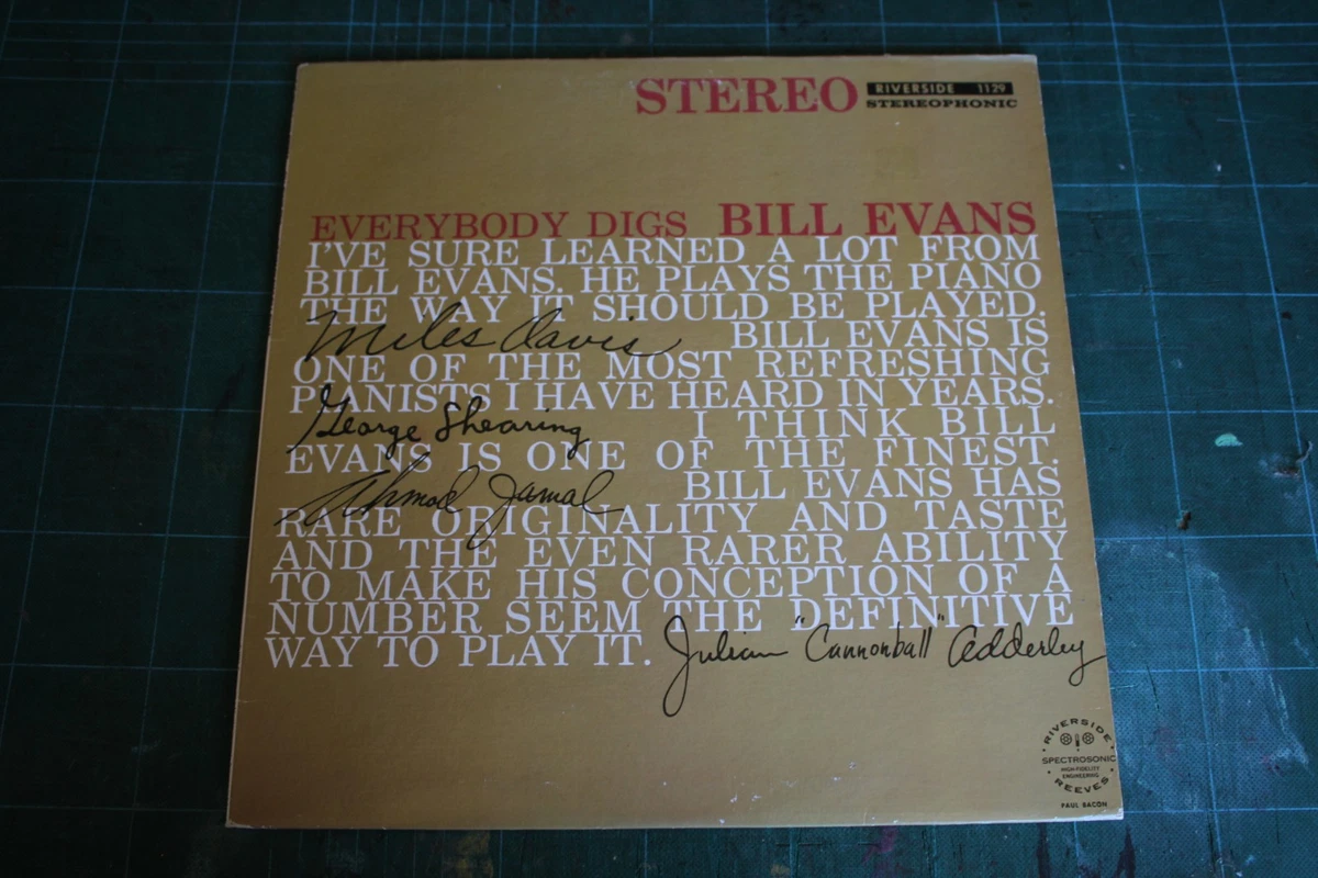 Everybody Digs Bill Evans Riverside 1129 1983 RE Sam Jones Philly Joe Post Bop