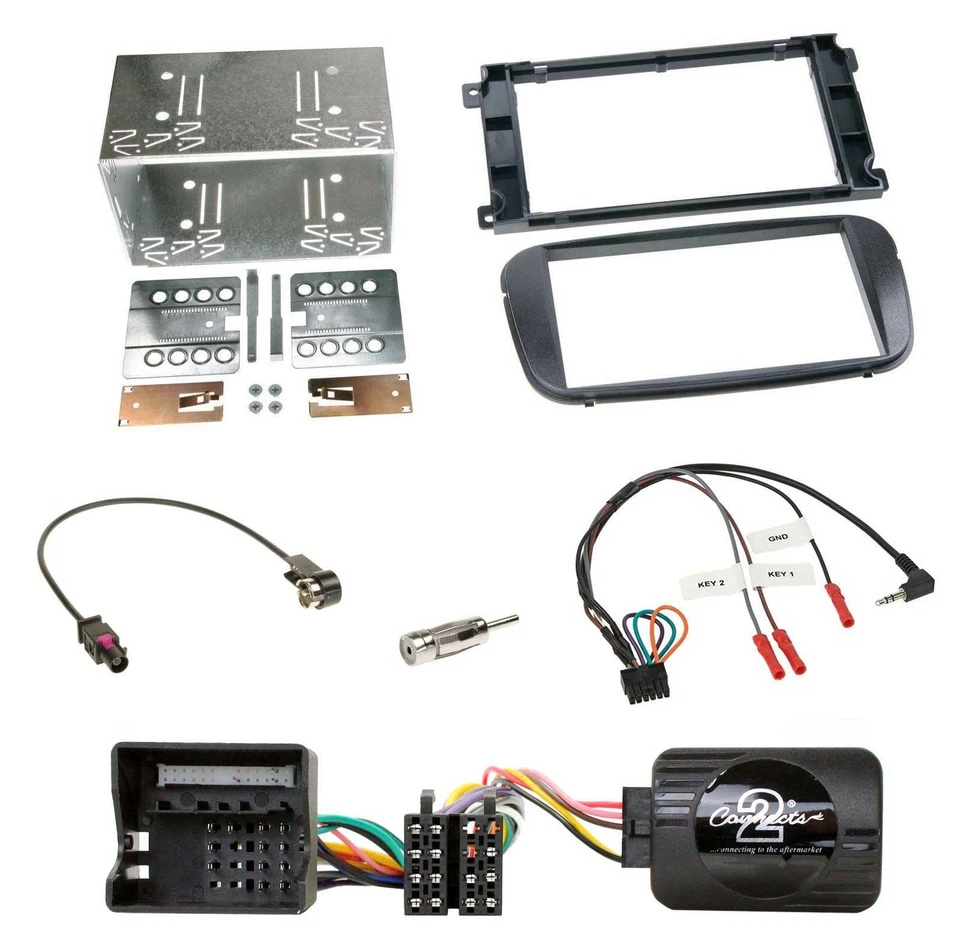 Pioneer 2DIN Lenkrad DAB USB Bluetooth Autoradio für Ford Focus C Max Galaxy Pro - Bild 3 von 4