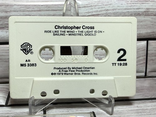 CHRISTOPHER CROSS - Cassette - Self Titled - 1979 Warner Bros. WB M5 3383 - Picture 11 of 11