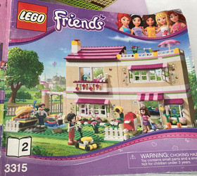 Lego Friends Set # 3315 with Instructions Olivia's House Incomplete