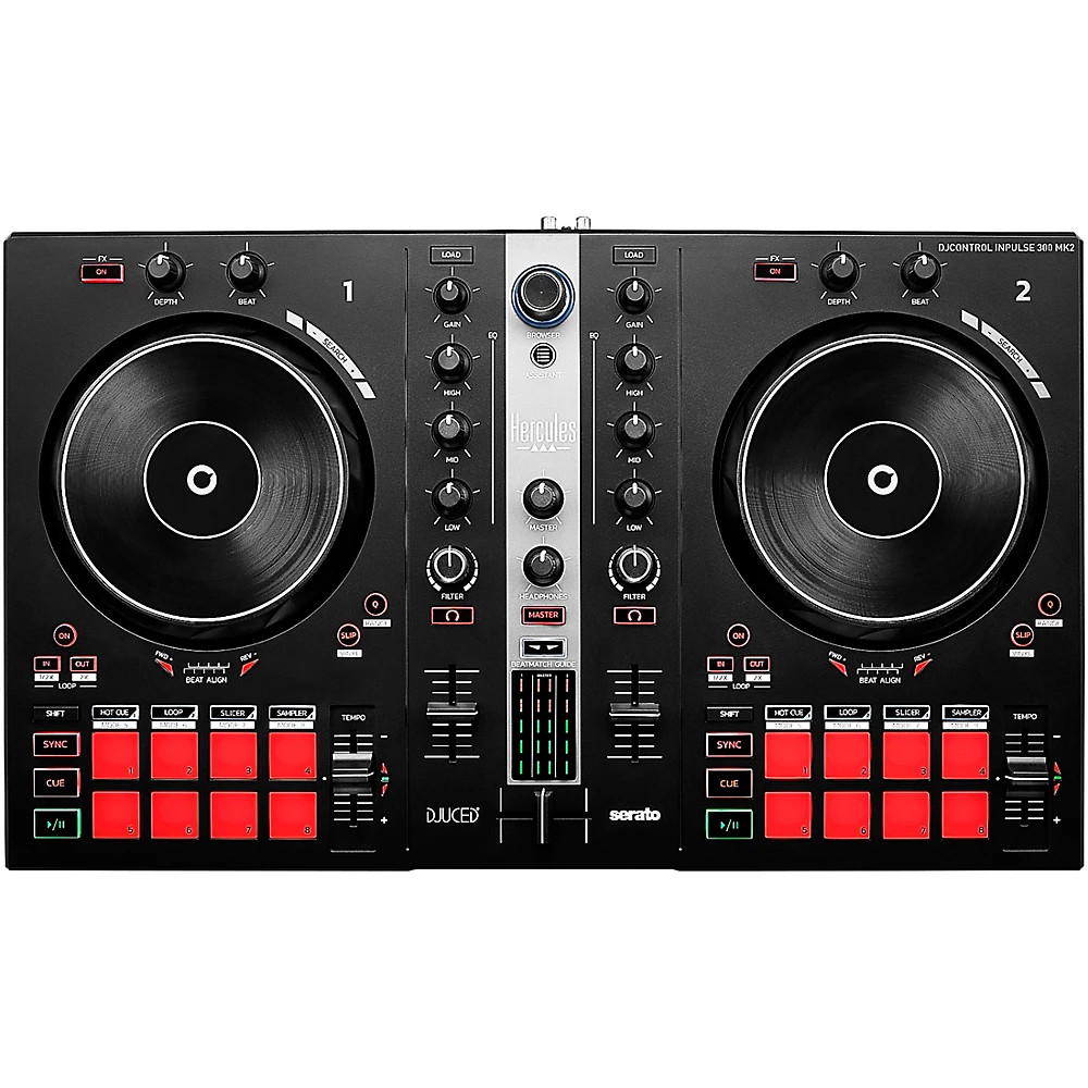 Hercules DJ DJControl Inpulse 300 MK2 Черный