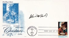 STAMP US SCOTT 1414 "Christmas, Nativity" 6 CENT 1970 FDC - D