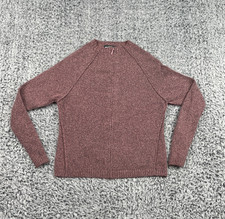 Suéter Woolrich De Colección Para Mujer Mediano Extra-delgado Malva Profundo Cremallera Completa Preppy
