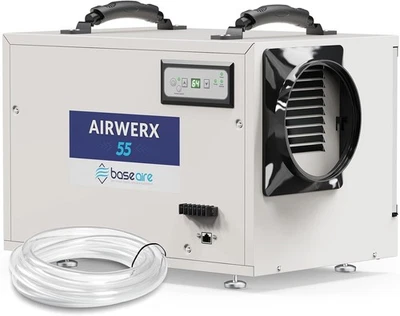 BaseAire 113Pints Commercial Dehumidifier with Drain Hose for 1200sq Crawl Space - Image 1 of 4