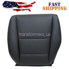 Fits 2009-2014 Acura TSX Driver Side Bottom Perforated Leather Seat Cover Black
