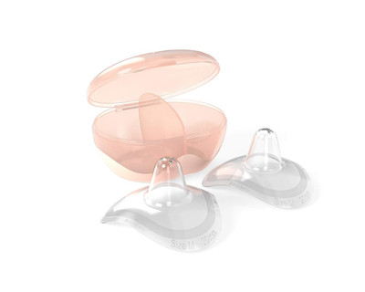 Nip Breast-Feeding Caps, Size L, 24 Mm, 2 Pieces, for a Natural Drinking Experie