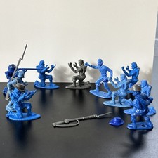 1960's Lot Vintage MPC CIVIL WAR SOLDIERS, Ring Hand Accessories Lot