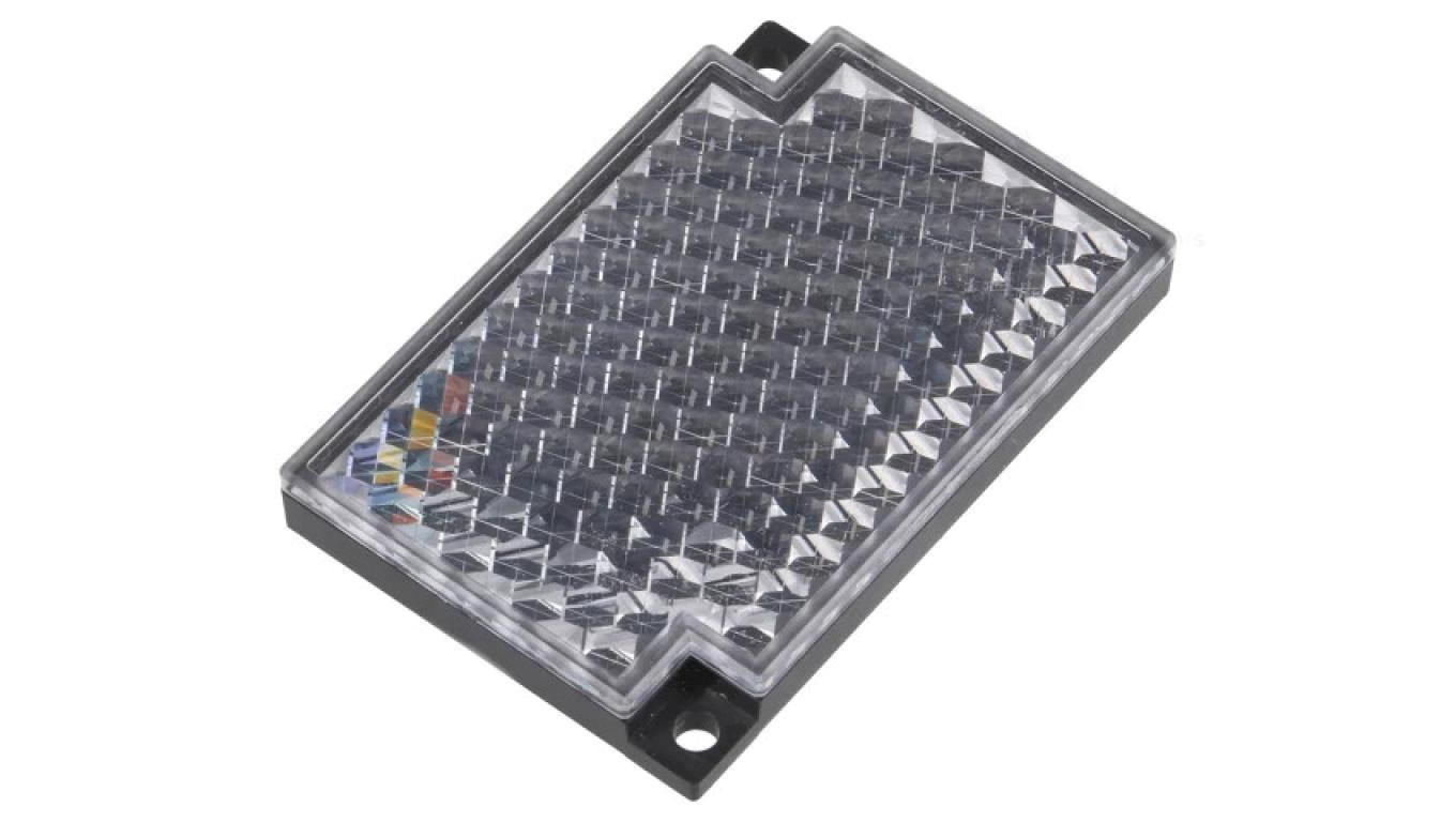E39-R1S Reflector with dimensions 59.9x40.3x7.5mm with M3 x2 mounting /T2UK