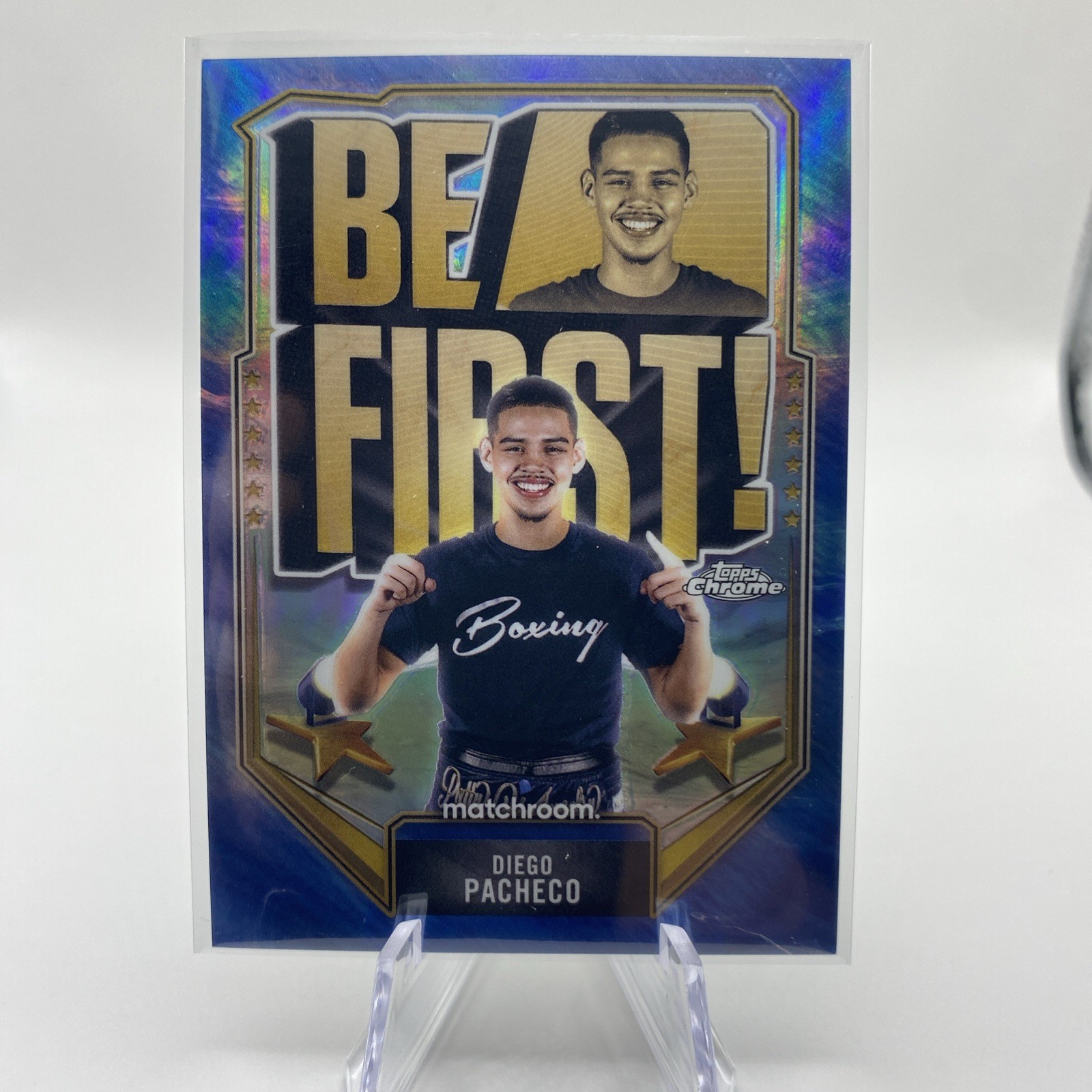 2024 Topps Chrome Boxing- Be First Diego Pacheco Case Hit! SSP