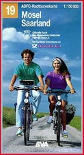 ADFC Radtourenkarte 19 - Mosel - Saarland