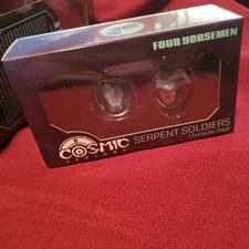Cosmic Legions Mythic Serpent Soldiers Character 2 pack Head NEW