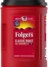 Folgers Classic Medium Roast Coffee 1.23 Kg - Brews 400 Delicious Cups! 28.89 per kilo