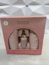 Vegamour GRO and Wash Hair Kit shampoo, conditioner  serum NEW Full Size