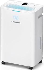 DGUAM 4500 Déshumidificateur Ft,80 Pince pour sous-sol avec contrôle de l'humidité du tuyau de drainage