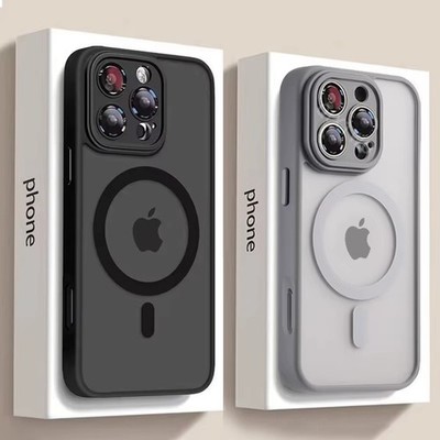 Shockproof Clear Magsafe Case iPhone 17 Pro 16 Pro 15 14 13 12 Pro 11 16E 16
