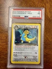 2000 POKEMON ROCKET #5 DARK DRAGONITE-HOLO PSA 7